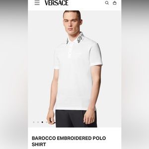 Men’s Versace polo (3x)